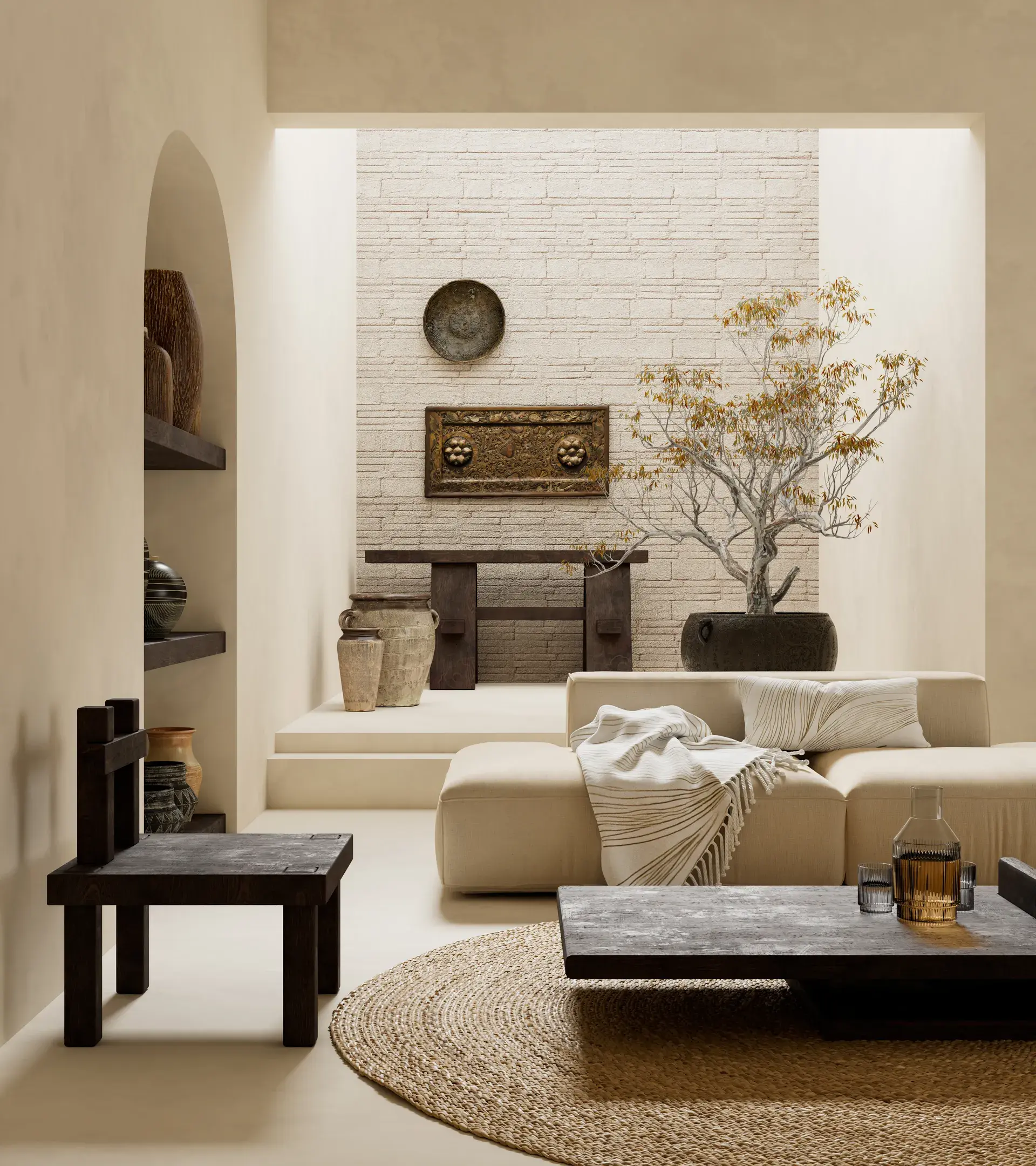 In this villa in Provence, space unfolds with restraint, in a balance of material, light, and silence.
